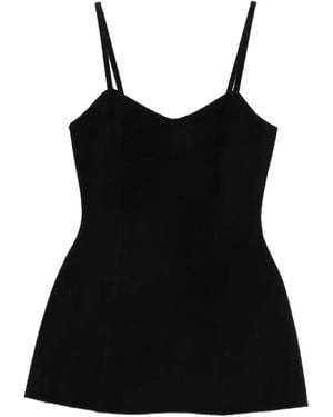 Rohe Double-Face Bustier Top - Black