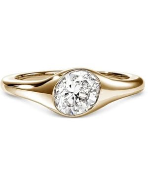 John Hardy Lovestruck Goldring Mit Diamanten - Weiß
