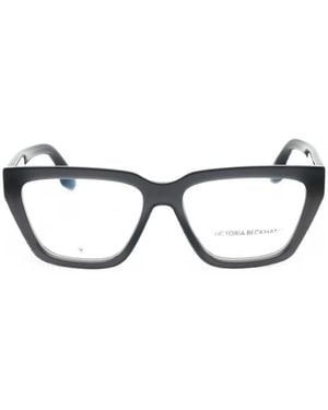 Victoria Beckham Rectangle-Frame Glasses - Green