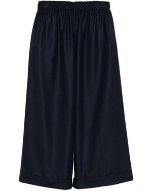 Daniela Gregis Hose mit elastischem Bund - Blau