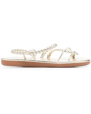 Ancient Greek Sandals Maya Open-Toe Strap Sandals - White