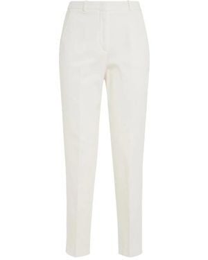 Incotex Elastic-Waist Trousers - White