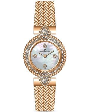 Christian Van Sant Round-Case 23Mm Watch - Metallic