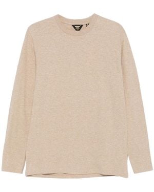 Superdry Long Sleeve T-Shirt - Natural