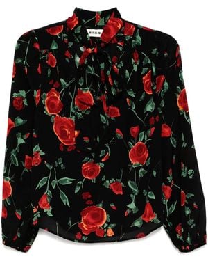 RIXO London Moss トップ - ブラック