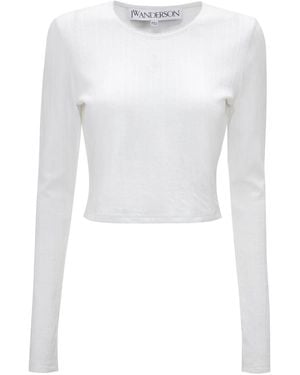 JW Anderson ロゴ Tシャツ - ホワイト