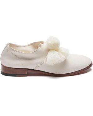 Suicoke Sneakers Mit Pompons - Weiß