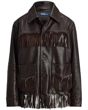 Polo Ralph Lauren Fringe Jacket - Black