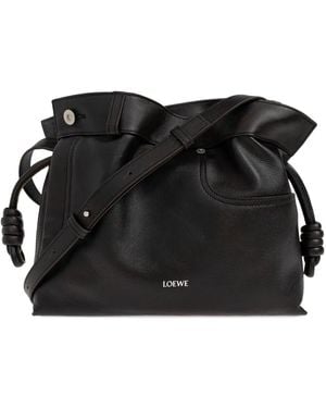 Loewe Medium Panta Flamenco Cross Body Bag - Black