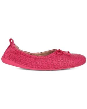 Tod's Patterned Ballet Flats - Pink