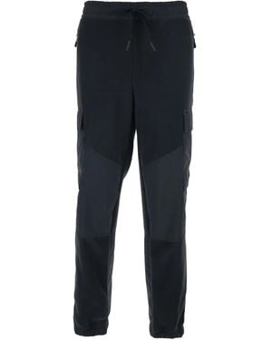 Moncler Pantalones de chándal con cinturilla elástica - Azul