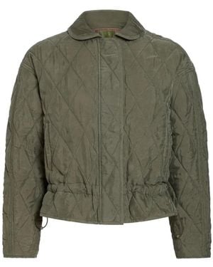 Marie Oliver Haisley Quilted Drawstring Jacket - Green