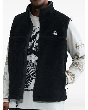 Nike Acg "Canwell Glacier" Zip Gilet - Black