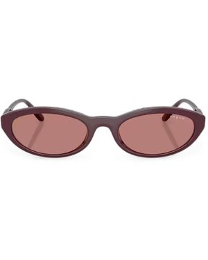 Vogue Eyewear Oval-Frame Sunglasses - Pink