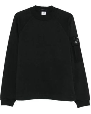 C.P. Company Metropolis Series Raglan-Sleeve Sweatshirt - Black