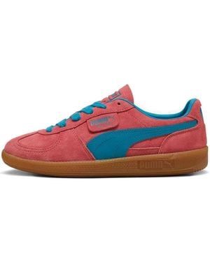 PUMA パレルモ スエード スニーカー - レッド