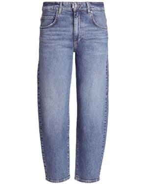 PNTS Jeans Affusolati 05_The O Shape - Blu