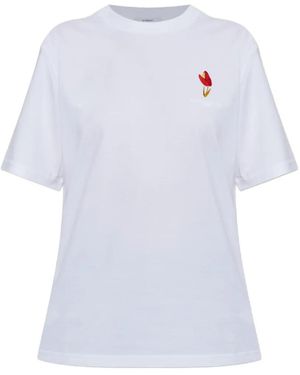 Givenchy Embroidered-Logo T-Shirt - White