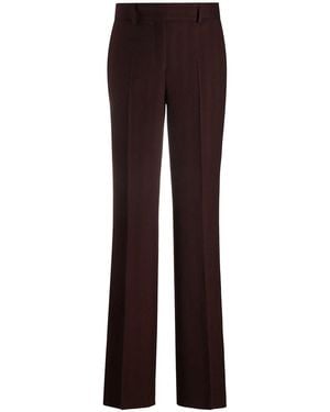 Ferragamo Straight-Leg Trousers - Red