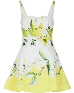 Nicholas Eleni Mini-Jurk - Geel