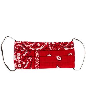 ARIZONA LOVE Mascherina Con Stampa Paisley - Rosso