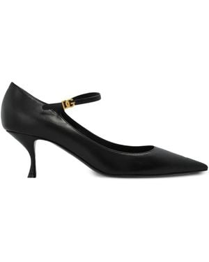 Dolce & Gabbana Ankle-strap Pointed-toe Pumps - ブラック