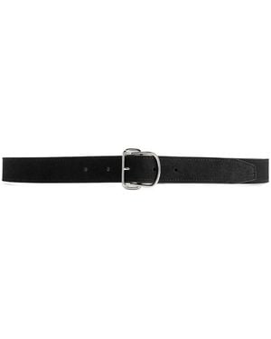 TOTEME Buckle Belt - White