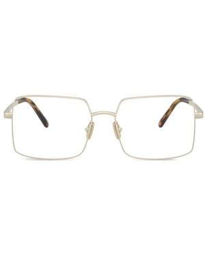 Miu Miu Square-Frame Glasses - White