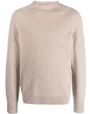 Lanvin Crew-neck Cashmere Sweater - Natural