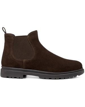 Geox U Andalo Chelsea-Boots Aus Wildleder - Braun