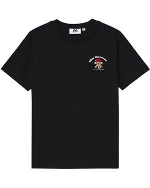 Chocoolate Graphic-Print Cotton T-Shirt - Black