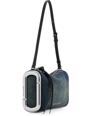 Marc Jacobs Sac Porté Épaule Scene En Jean - Blue