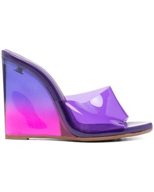 Le Silla Mules Kira con cuña de 110mm - Morado