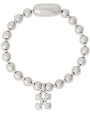 Off-White c/o Virgil Abloh Arrow Ballchain Bracelet - White