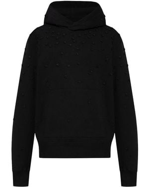 Amiri フローラル パーカー - ブラック