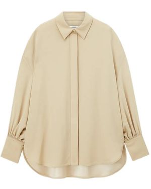 JOSEPH Camilia Relaxed-Fit Shirt - Natural