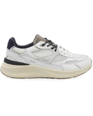 Date Musa Leather Sneakers - White