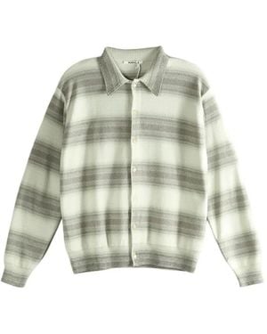 AURALEE Striped Shirt - White