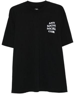 T-shirt Anti Social Social Club Logo Noir Taille XXL - Neuf Avec étiquettes, Coton