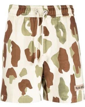 Palm Angels カモフラージュ ショートパンツ - ナチュラル