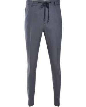 Peserico Tapered Trousers - Blue