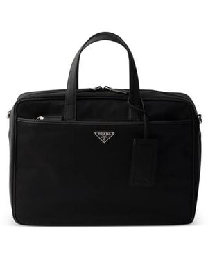 メンズ Prada ブリーフケース、ノートパソコン用バッグ | Lyst