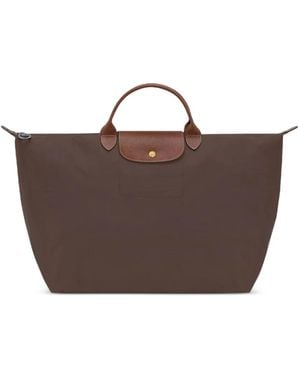 Longchamp Le Pliage Travel Bag - Brown