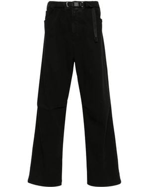 White Sand Straight-Leg Jeans - Black