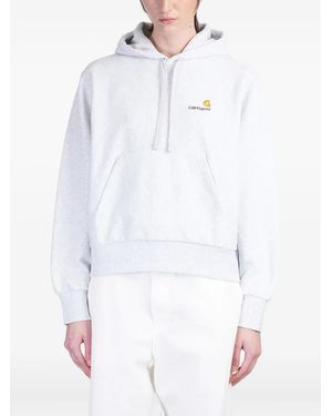 Carhartt American Script hoodie - Blanco