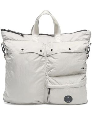 C.P. Company Nylon B Tote Bag - Gray