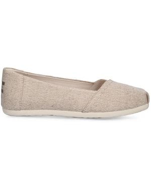TOMS Alpargata Slip-On Flats - Natural