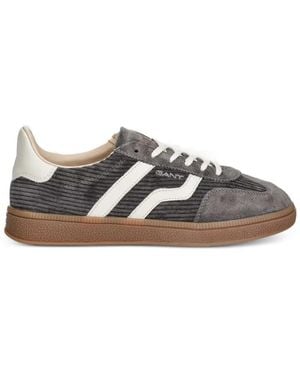 GANT Corduroy Suede Sneakers - Gray