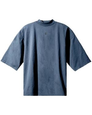 Yeezy Gap Mock-Neck T-Shirt - Blue