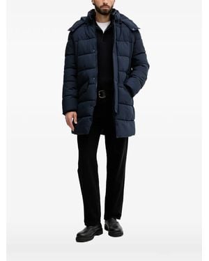 Karl Lagerfeld Doudoune À Capuche - Bleu